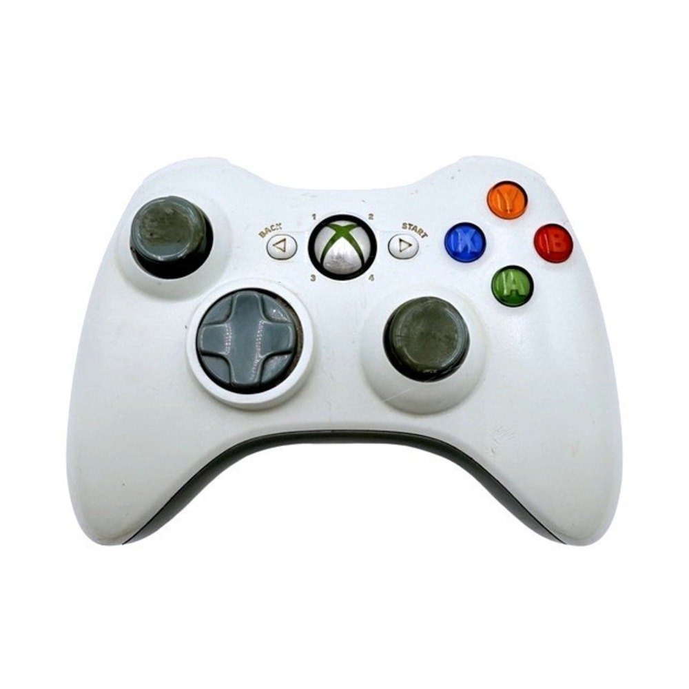 Xbox 360 Wireless Controller White OEM Microsoft Tested Working
